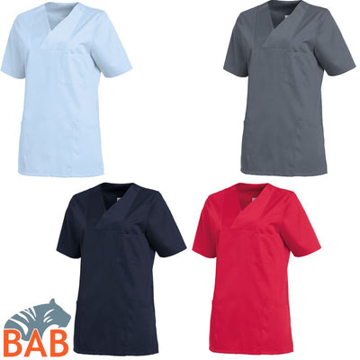 LE-08-2732 Damen Schlupfkasack rot,marine,hellblau, anthrazit