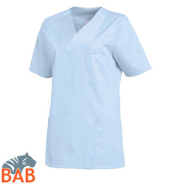 LE-SOPO-08-2732-05 Damen Schlupfkasack hellblau, ozeanblau, aqua, petrol Gr. XL