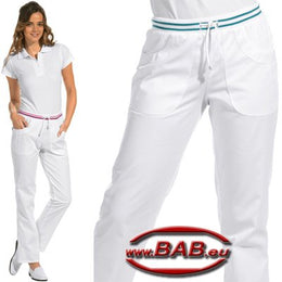 LE-08-6750 Hose mit bequemen Strickbund / Classic Style