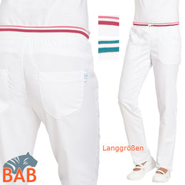 LE-08-6751 Leiber Damenhose mit bequemen Strickbund /Classic Style