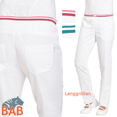 LE-08-6751 Leiber Damenhose mit bequemen Strickbund /Classic Style
