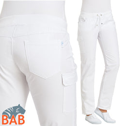 LE-08-6980 Damenhose mit Cargotasche