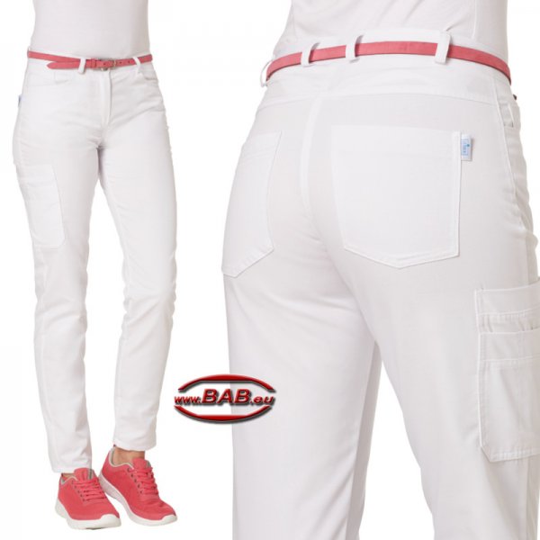 LE-SOPO-08-7490 Damenhose mit Cargotasche/ Classic-Style verschiedene Größen
