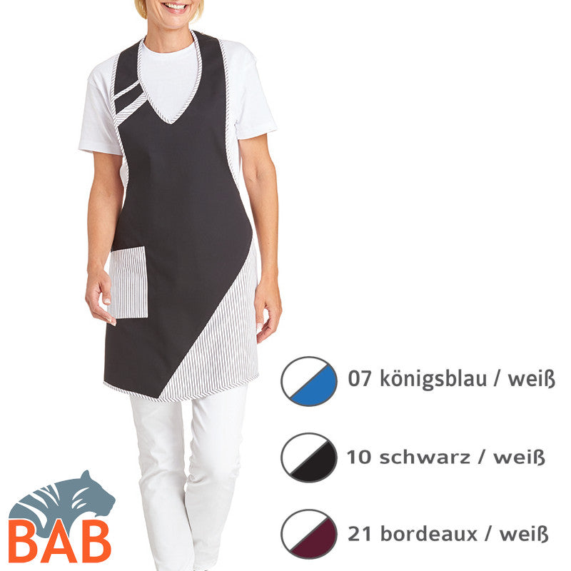 LE-11-272 Latzschürzen für Damen mit Paspelierung