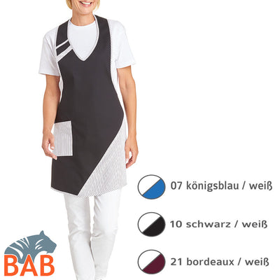 LE-11-272 Latzschürzen für Damen mit Paspelierung