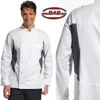 LE-12-2441 Chef-Kochjacke mit atmungsaktivem Stretchgewebe