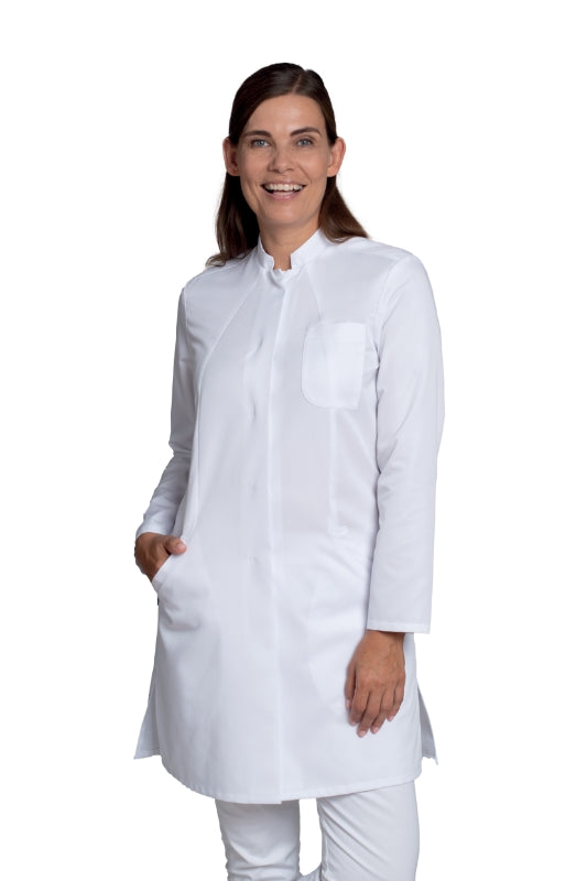 LE-08-2138 eleganter Langarm-Longkasack