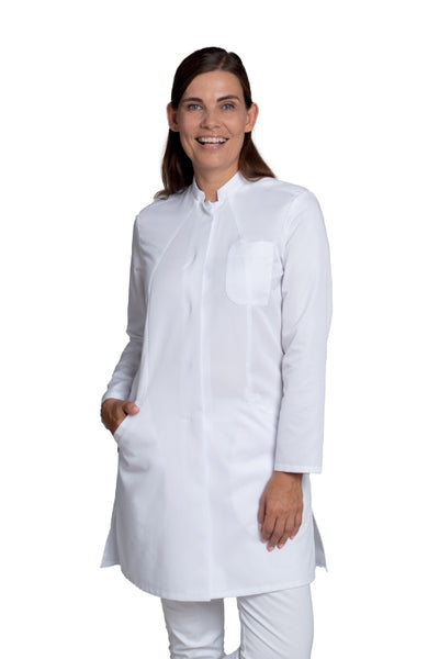 LE-08-2138 eleganter Langarm-Longkasack