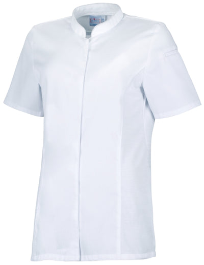 LE-08-1384-10 Kochhemd für Damen in schwarz