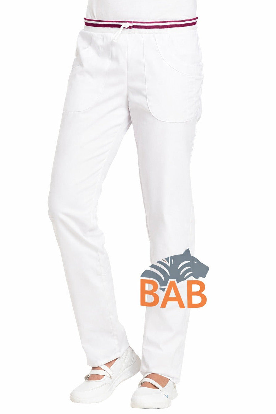LE-08-6750 Hose mit bequemen Strickbund / Classic Style
