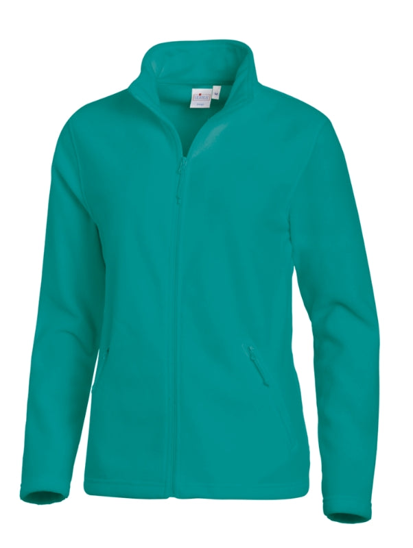 LE-SOPO-08-2662 Leichte Damen Fleecejacke petrol Gr. XS