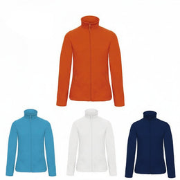 LS-BCFWI51 Damen Microfleece Jacke mit Reißverschlusstaschen