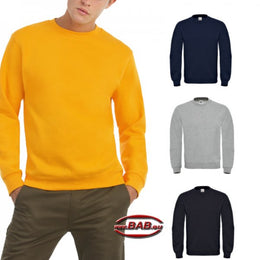 LS-BCWUI20 Sweatshirt für Damen & Herren bis 5Xl in black, heather grey, na