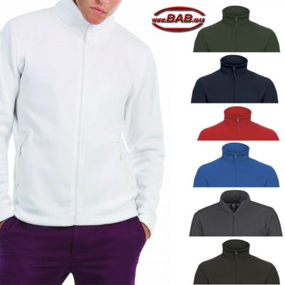 LS-BCFUI50 Farbige Herren Microfleece Jacke bis 4XL