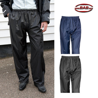 LS-RT226 Regenhose black und navy