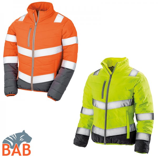 LS-RT325F Zweifarbige  Warnschutzjacke für Damen