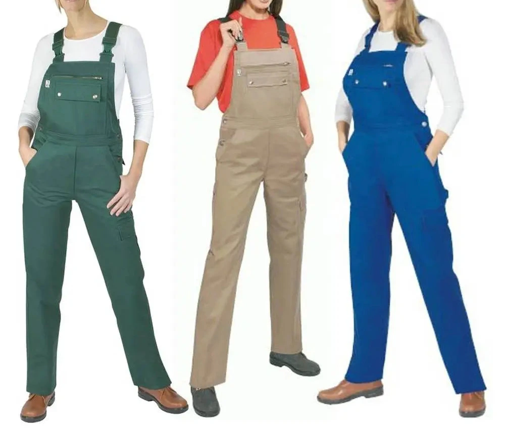 PKA SOPO STAR Damen Latzhose Arbeitshose khaki Gr. 52, 54