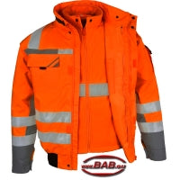 PKA-WIPJ3in1 Warn-Pilotenjacke 3in1 warnorange-grau Gr.M Auslaufmodell