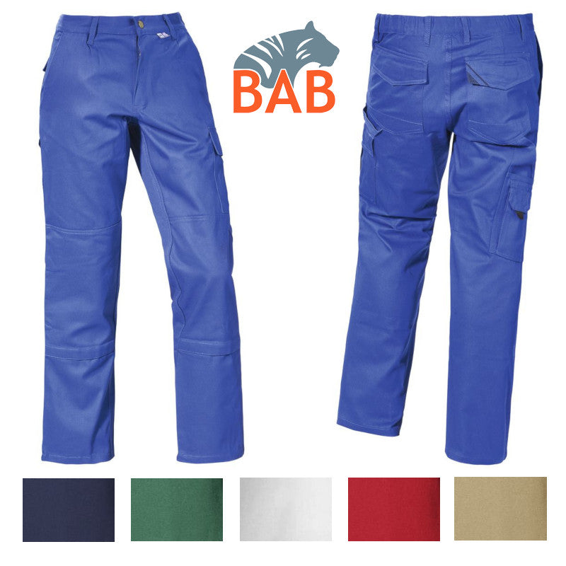 PKA SOPO Star Arbeitshose Bundhose Baumwolle kornblau, khaki, hydronblau, weiß
