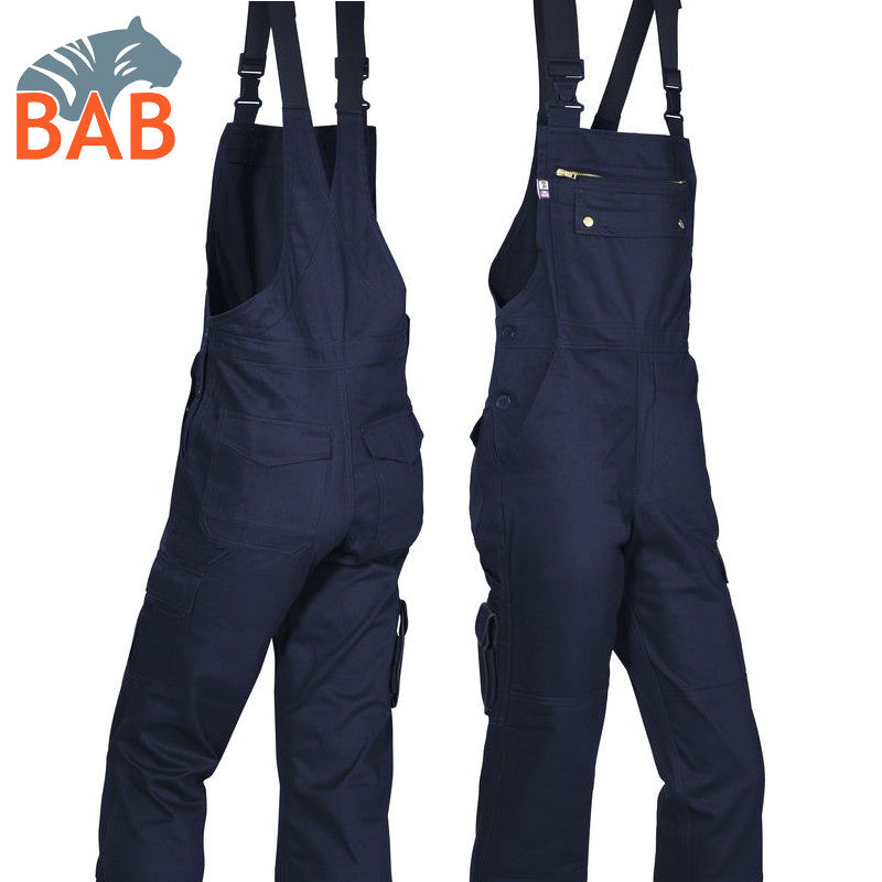 PKA SOPO Star Arbeitslatzhose Baumwolle mit Knietaschen hydronblau Gr. 58