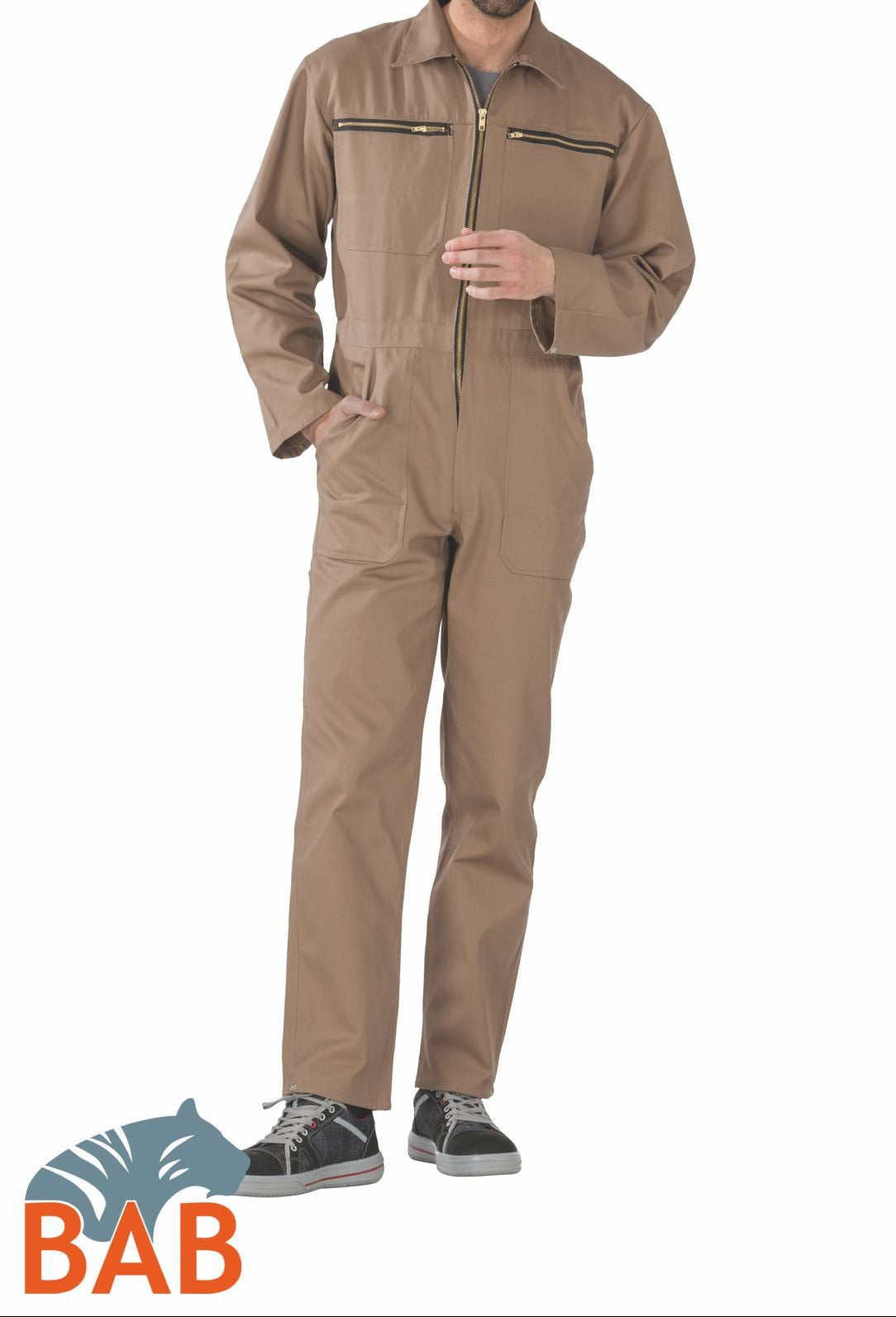 Planam 0155 Rallyekombi, Arbeitsoverall, khaki