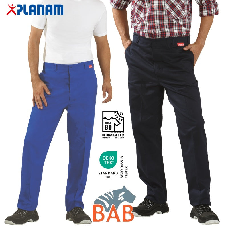 Planam 152 BW270 Bundhose kornblau hydronblau