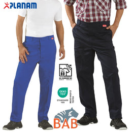 Planam 152 BW270 Bundhose kornblau hydronblau