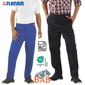 Planam 152 BW270 Bundhose kornblau hydronblau