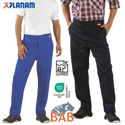 Planam 152 BW270 Bundhose kornblau hydronblau