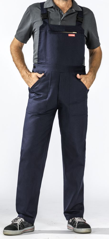 Planam 1531 BW270 Latzhose hydronblau