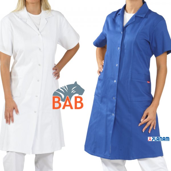Planam 1686-1687 Damen Laborkittel 100% Baumwolle