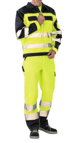 Planam Warnschutzjacke zweifarbig