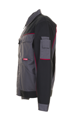 Planam 2312 Highline Arbeitsjacken schiefer-schwarz-rot