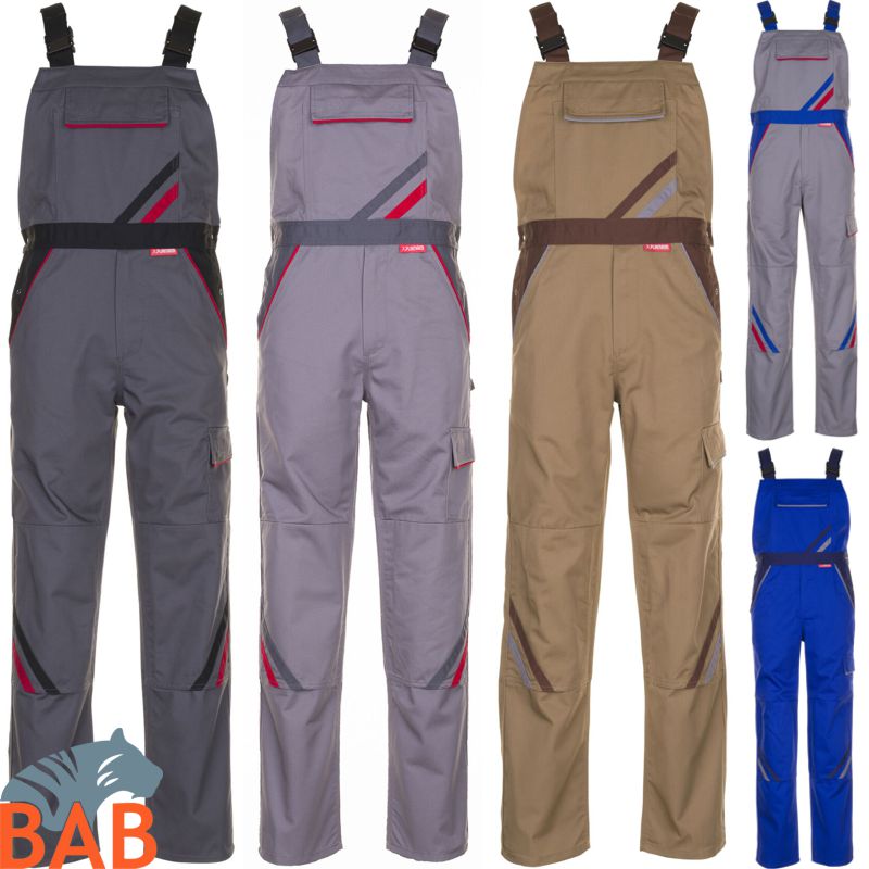 Planam 2334 Highline Arbeitslatzhosen mit Knietaschen khaki