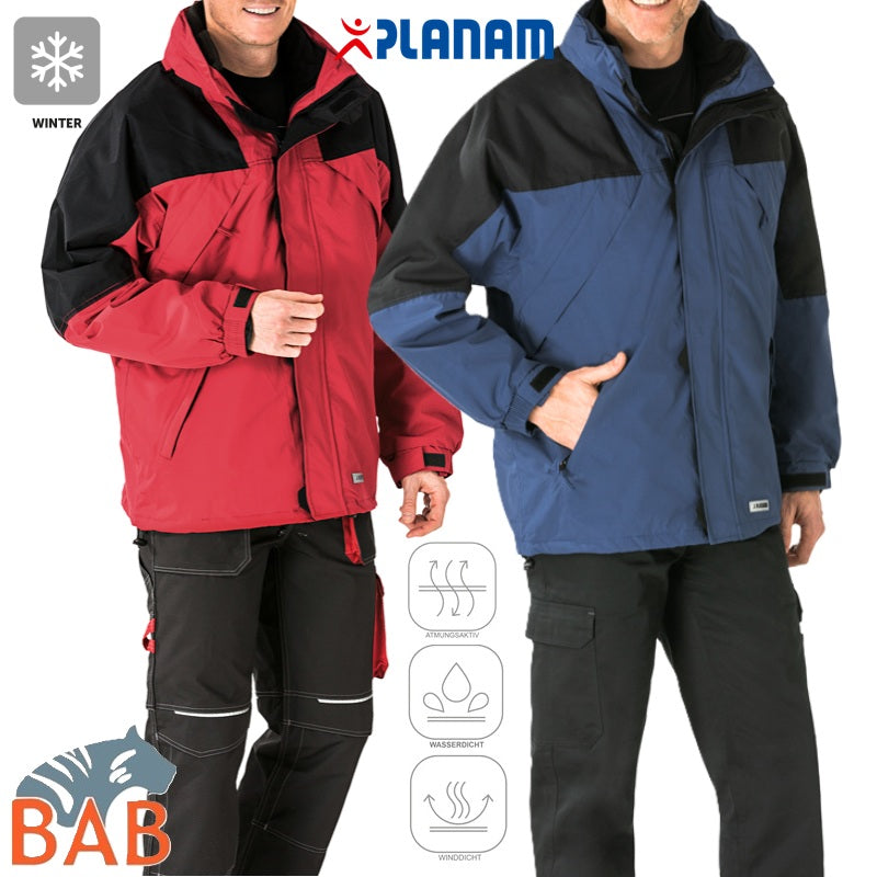 Planam 3140/ 3141 Redwood 2-in-1-Jacke - atmungsaktiv
