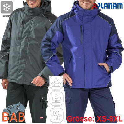 Planam 3325 3326 Desert Winterjacke atmungsaktiv wasserdicht winddicht
