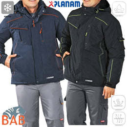 Planam 3394/5 Neon Jacke atmungsaktiv wasserdicht winddicht