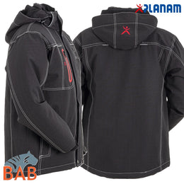 Planam 3390 Basalt Winterjacke atmungsaktiv wasserdicht winddicht