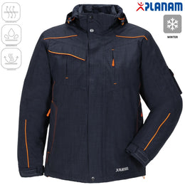 Planam 3394/5 Neon Jacke atmungsaktiv wasserdicht winddicht