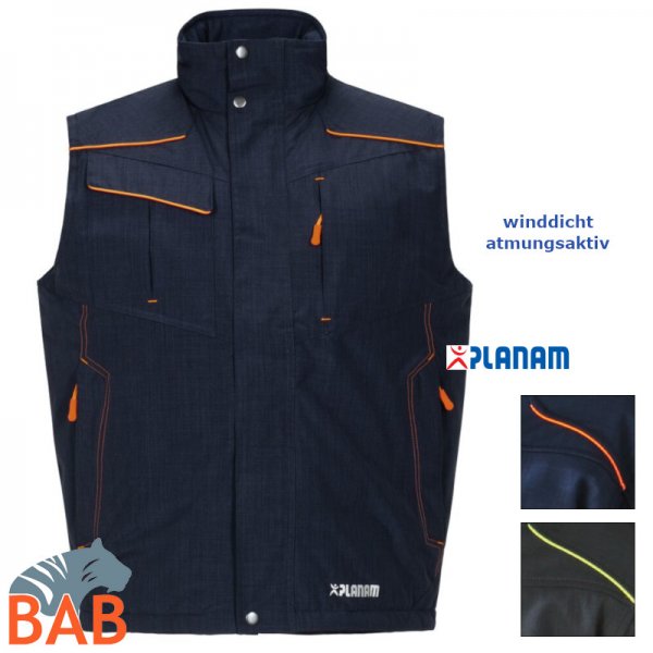 Planam Neon Weste