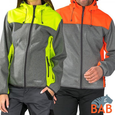 Planam 3732 Kontrast Softshelljacke winddicht wasserabweisend
