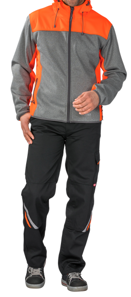 Planam 3732 Kontrast Softshelljacke winddicht wasserabweisend