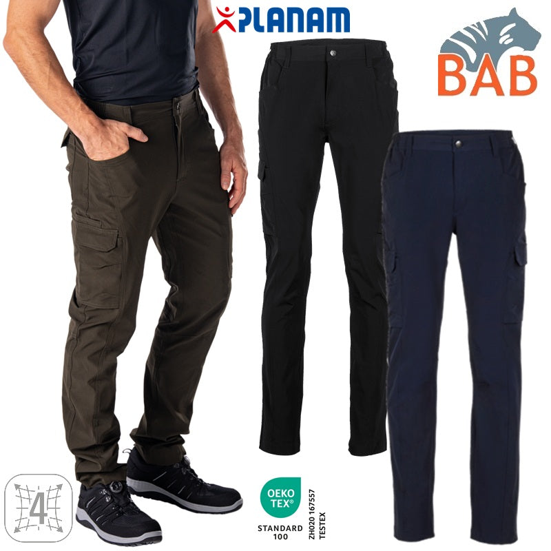 Planam 3830 Outdoor Stretchy Herren Hose