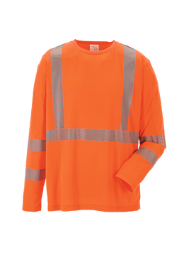 Planam Norit- Warnschutz T-Shirt Langarm