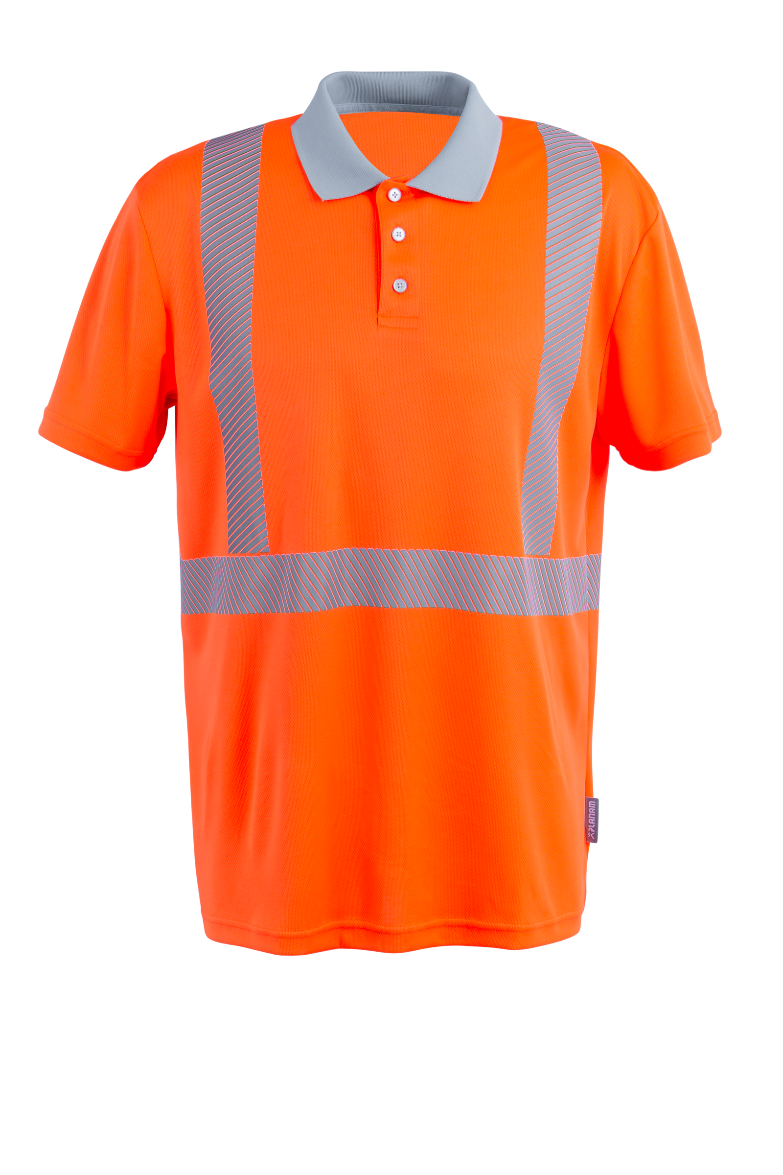 Planam Norit- Warnschutz Polo-Shirt Kurzarm