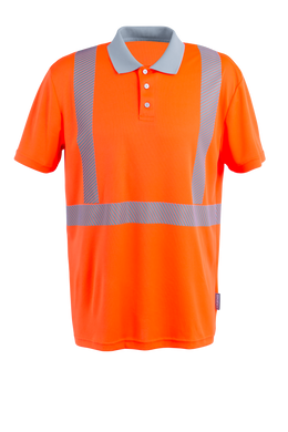 Planam Norit- Warnschutz Polo-Shirt Kurzarm
