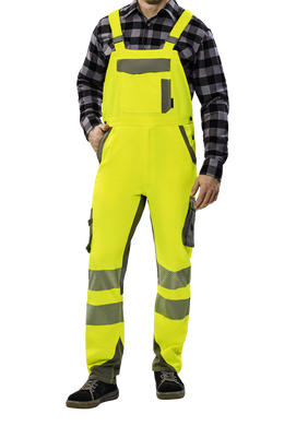 Planam Norit-Warnschutz Herrenlatzhose