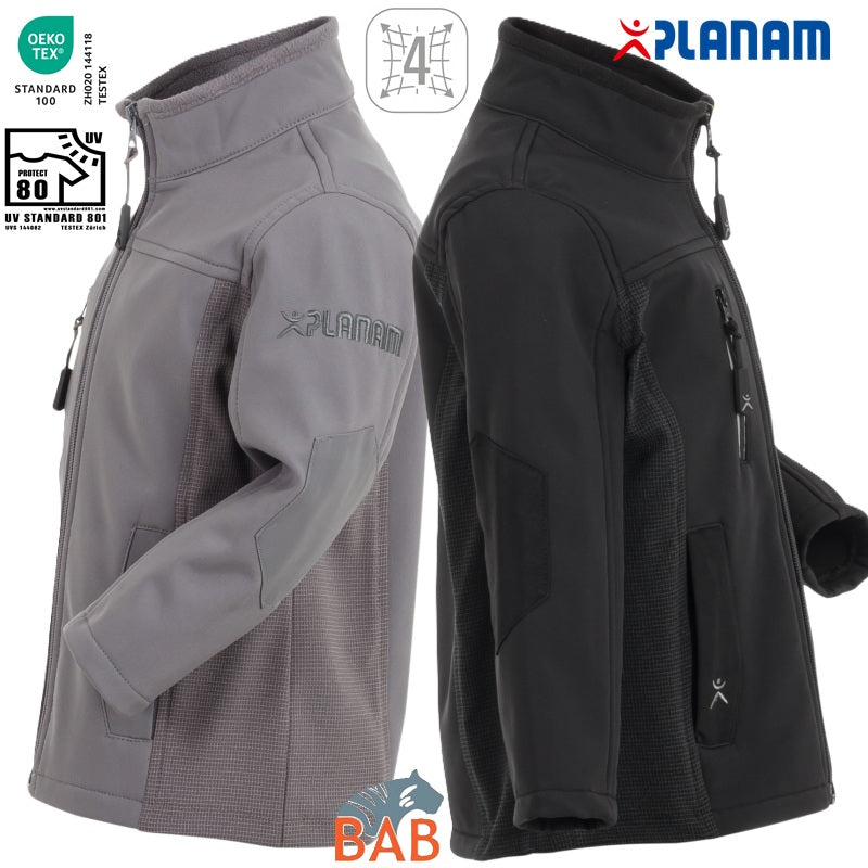 Planam Norit 655 Kids Pure Softshelljacke