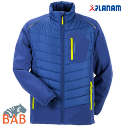 Planam Stretchline 6683  WINTERJACKE-kornblau -unisex