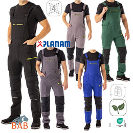 Planam rECOline nachhaltige Latzhose mit SORONA® Material